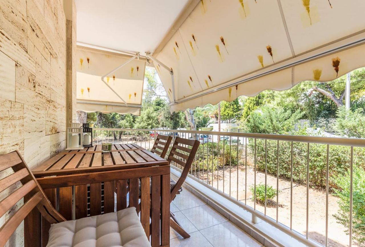 Elegant Apartment W Great Balcony In Vouliagmeni アテネ エクステリア 写真