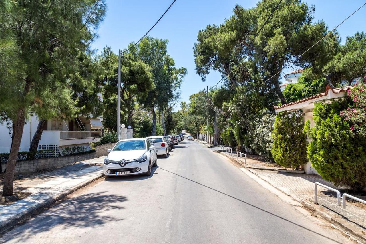 Elegant Apartment W Great Balcony In Vouliagmeni アテネ エクステリア 写真